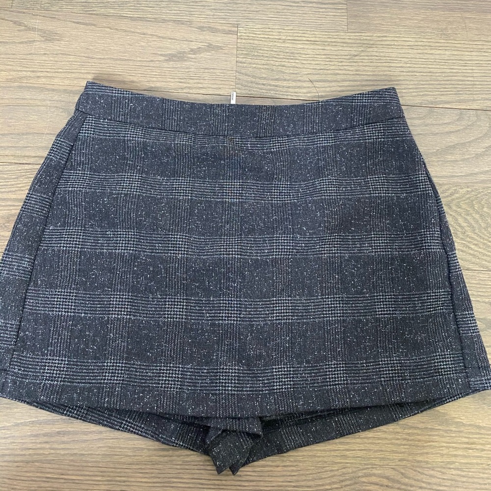 Plaid Skorts